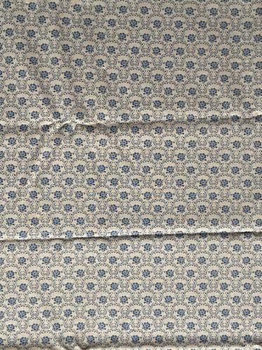 Shabby chic blue - chic, damask