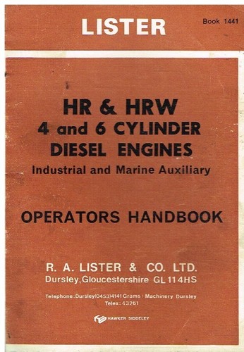 Lister hr4 hr6 hrw4 hrw6 - lister,