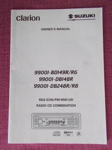Clarion suzuki radio - clarion/suzuki, cd