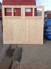 wooden garage doors 7 ft high