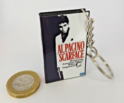 Scarface mini vhs cassette - scarface,