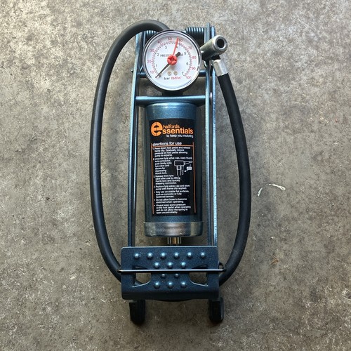 Halfords foot pump - halfords, pump,