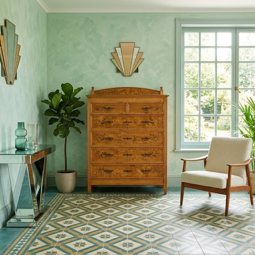 Antique chest drawers - chest, of