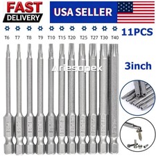 11Pcs T6-T40 Magnetic Head