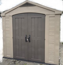 Keter Factor Beige Garden Shed