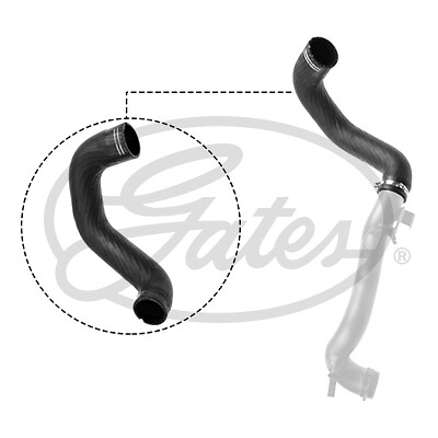 Gates 0514 charger air hose - gates,