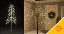 Weeping Willow or Fire Work Shape Tree w/Warm or Ice White LED's In/Outdoor Tree