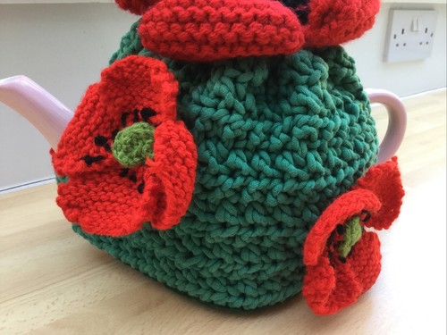 Hand knitted chunky - knitted,