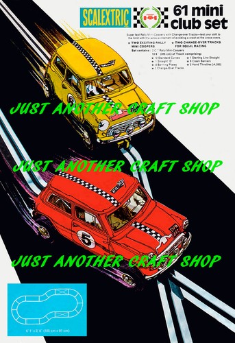 Scalextric mini cooper racing - scalextric,