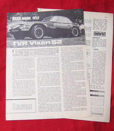 Tvr vixen 1969 original - tvr,