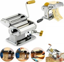 5 IN 1 STAINLESS STEEL PASTA LASAGNE SPAGHETTI TAGLIATELLE RAVIOLI MAKER MACHINE