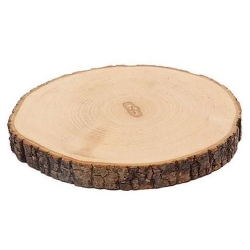 Round paulownia tree bark - round,