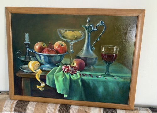 Still life with wine and - still,