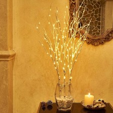 50 LED Branch Twig Lights Tree