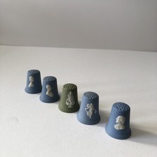 Five Jasperware Wedgwood