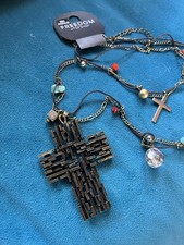 Jesus Cross Necklace Pendent