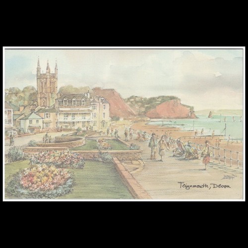 Teignmouth devon the esplanade - devon,