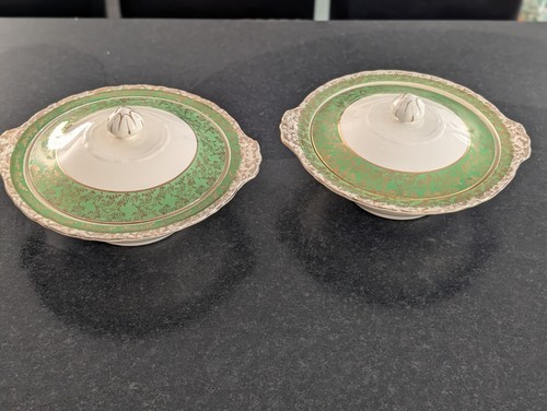 Pair vintage tunstall - pair,