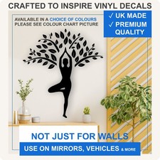 BUDDHA TREE WALL ART VINYL