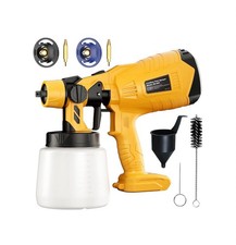 Paint Sprayer for Dewalt 18V 20V Battery Cordless & 1000ml Tank