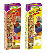 Finches Bird Food Sticks Eggs or Fruits Budgies Canaries Parrots Parakeets Snack