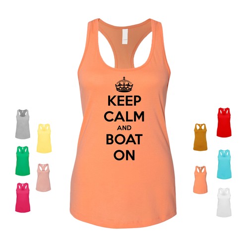 Keep calm and - on, yacht