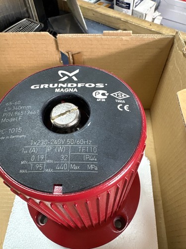 Grundfos magna head only - 65-60,