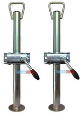 Pair trailer prop stands - a,