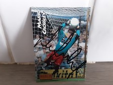 NOTTM FOREST - MARK CROSSLEY Hand Signed Merlin Ultimate 96 Football trade card