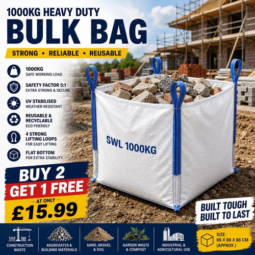 Fibc 85x85x85cm bulk - fibc,