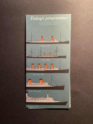 Cunard qe2 maiden voyage - cunard,