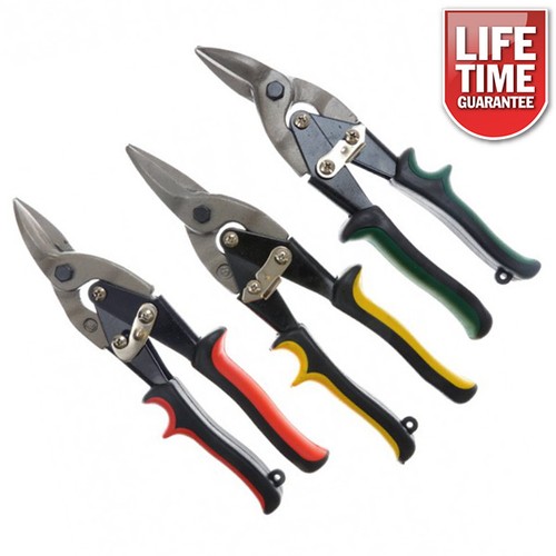 3pc aviation tin snips - snips, set