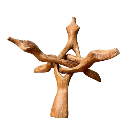Vintage folk art hand carved - vintage,