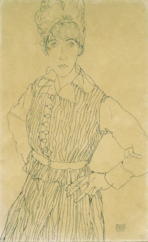 Schiele portrait the - e,