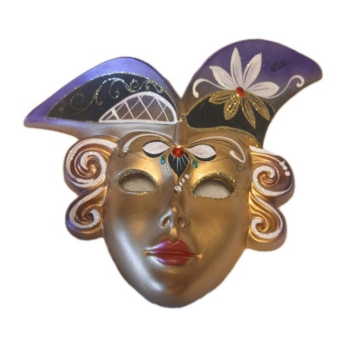 Vintage venetian carnival mask - venetian,