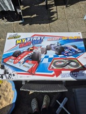 Maisto My First Slot Remote Control Ready to Play Racing Car Set Includes Stand 