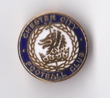 Chester City  - lapel badge