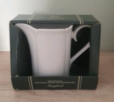 Marks And Spencer Stamford Milk Jug Brand New In  Original Box. White Porcelain