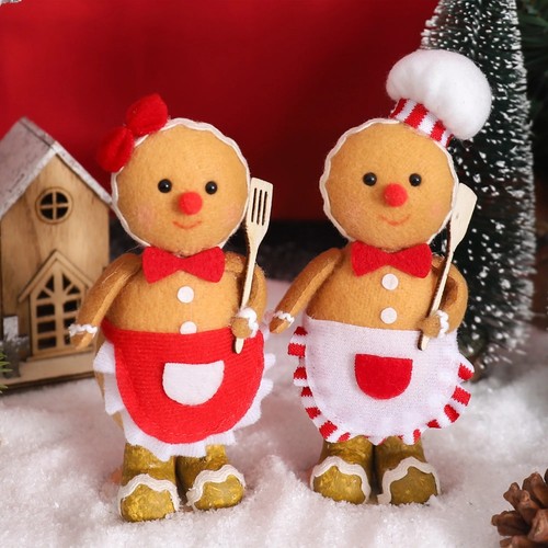 Christmas gingerbread couple - christmas,