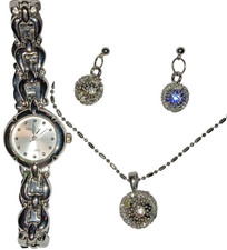 Cote D'Azur Silver Tone Watch