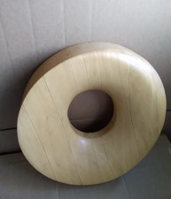 Guy Morse Brown large asymmetric up-turn brim millinery hat block BB44 22.5ins