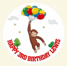 Curious George Cake