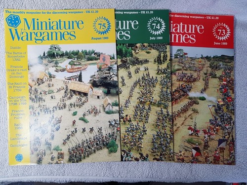 Miniature wargames - 3x,