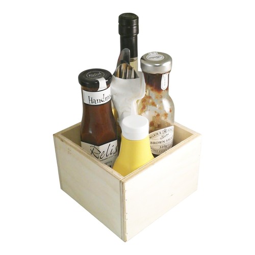 Wooden takeaway condiment - wooden,