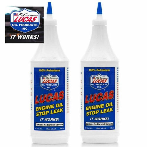 Lucas engine oil stop leak - x,
