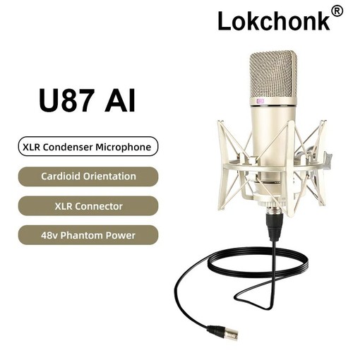 U87 xlr condenser - xlr,