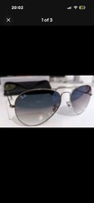 Ray-Ban Aviator Unisex Silver