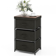 3 Drawer Fabric Storage