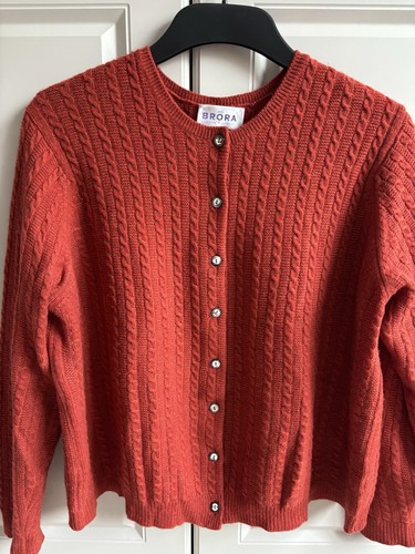 Brora brick red orange - brora, 100%