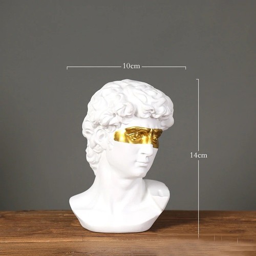 David head bust sculpture - david,